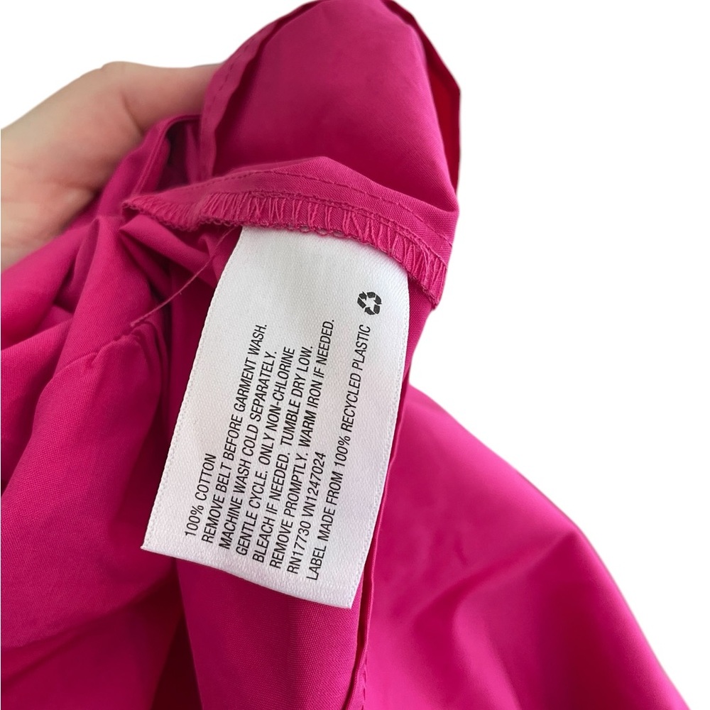 Christopher John Rogers x Target Two-Tone Pink Midi Shirt Dress New With Tags - Picture 13 of 16